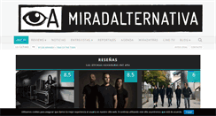 Desktop Screenshot of miradalternativa.com