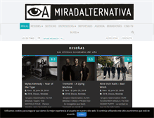 Tablet Screenshot of miradalternativa.com
